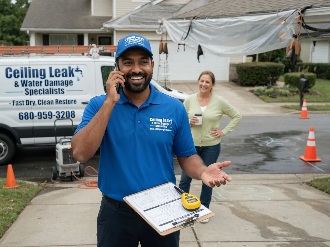 Ceiling Leak Cleanup Meshoppen, PA FAQs